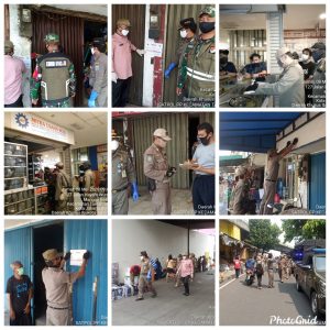Penegakkan PSBB, Camat Tamansari Tutup Sementara 14 Tempat Usaha yang Melanggar