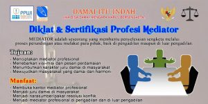 Dalam Waktu Dekat PPWI Akan Selenggarakan Diklat dan Sertifikasi Profesi Mediator