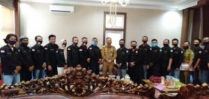 Jalin Sinergitas, FPII Waykanan Audensi dengan Bupati