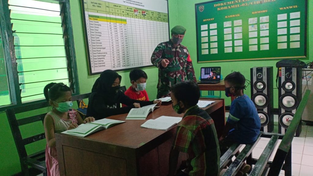 Peduli Pendidikan, Koramil se-Cianjur Sediakan Wi-fi Gratis