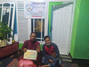 Komunitas Coki Dan Benteng Milenial Bantu Sembako Untuk Yayasan Rumah Pulih Jiwa
