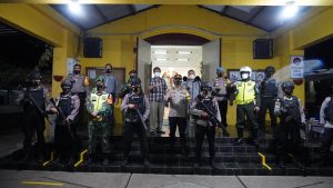 Polres Cianjur Gelar Patroli Gabungan untuk Pengamanan Misa Malam Natal