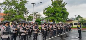 Brimob Jabar Gelar Pengamanan Pergantian Tahun Baru 2021