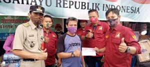 SKT FORPETAB Bersama Lurah Angke Beri Bantuan untuk Korban Kebakaran