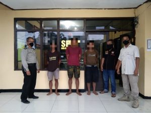 Komplotan Pelaku Curanmor Diringkus Satreskrim Polsek Cibinong