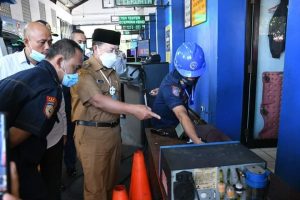 Bupati Cianjur Hadiri Launching Penerapan Smart Card Uji Lulus Kendaraan Bermotor