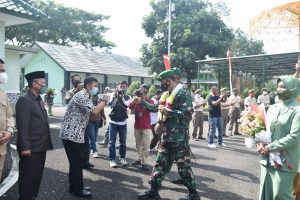 Danrem 061 Kunjungi Kodim 0608 Cianjur, Sekaligus Ingatkan Masyarakat untuk Patuhi Prokes