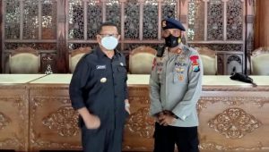 Jalin Silaturahmi, AKP Anacleto Soares Sambangi Bupati Tulung Agung