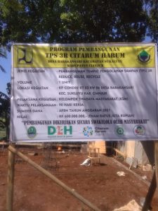 Pembangunan TPS3R Mulai Realisasi