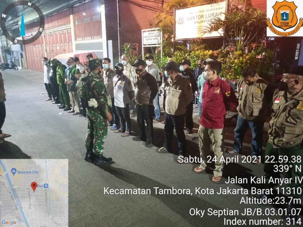Antisipasi Kenakalan Remaja, SKT Korwil Kalianyar Dukung Patroli Pengamanan