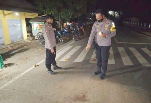 Pasca Lakalantas di Jalan Raya Cidaun, Polisi Lakukan Olah TKP