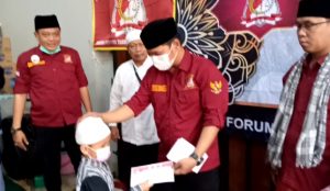 Cinta Yatim, SKT FORPETAB Santuni Ratusan Anak Yatim dan Dhuafa