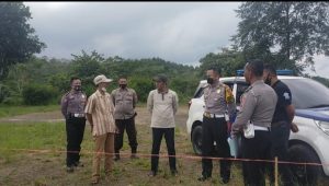 Kasat Lantas Polres Cianjur Tinjau Lokasi Lahan Pembangunan Kantor Satpas Pembantu