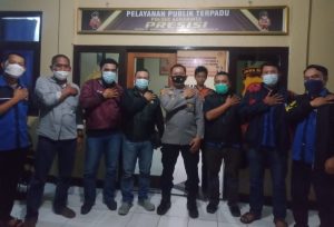 Jalin Sinergi, Karang Taruna Leles Sambangi Kapolsek Agrabinta