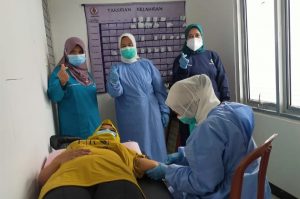 Peringati Hari Ikatan Bidan Indonesia, Puskesmas Naringgul Gelar Pelayanan KB Gratis