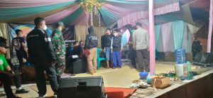 Forkopimcam Naringgul Bubarkan Acara Resepsi Warga Ditengah PPKM Darurat