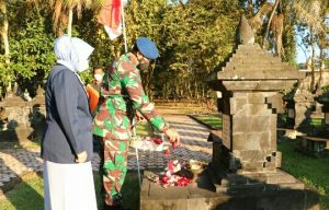 Sambut Hari Bakti TNI AU ke-74, Lanud I Gusti Ngurah Rai Ziarah ke TMP Margarana