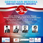 Sambut HUT Ke-76 Kemerdekaan RI, PPWI Gelar Webinar Jurnalisme Warga IMG-20210814-WA0013.jpg