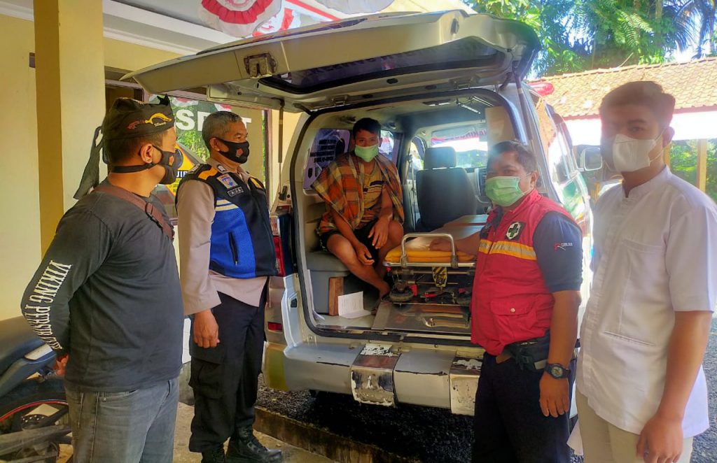 Kerap Ngamuk, ODGJ asal Naringgul Dibawa ke Yayasan AIR Cianjur