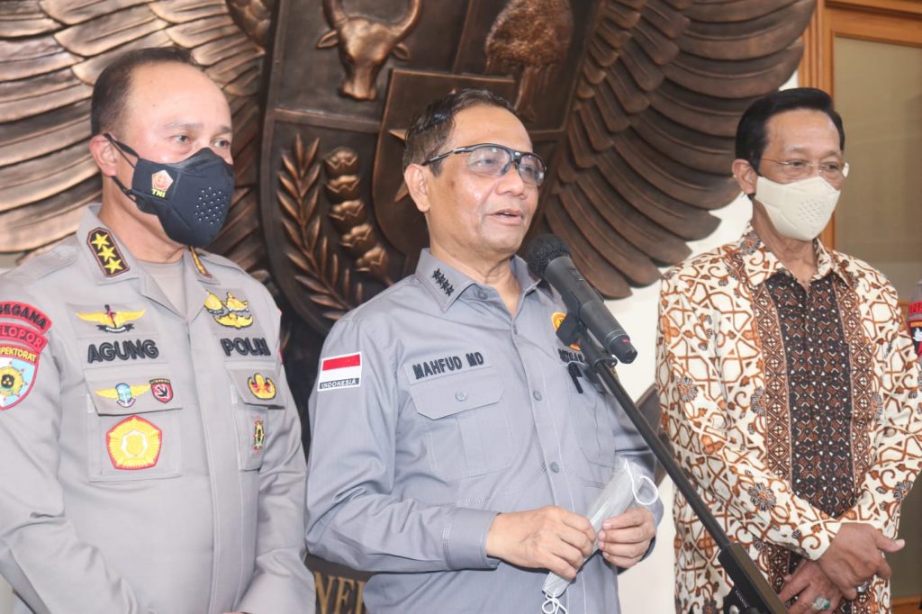 Mahfud MD Instruksikan Aparat untuk Respon Laporan Pungli dengan Baik