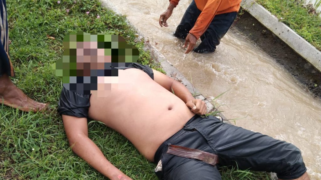 Diduga Terpeleset, Warga Maoskidul Ditemukan Tewas di Irigasi