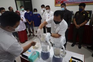 Ditresnarkoba Polda Banten Musnahkan 270,22 Gram Narkoba
