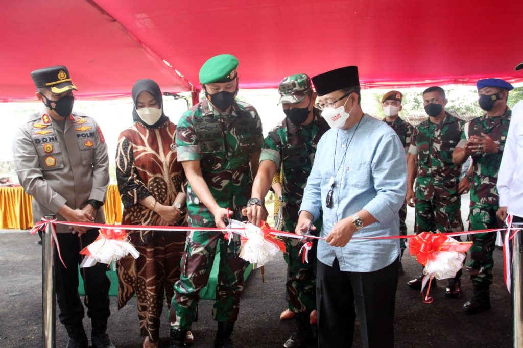 Danrem 061/SK Resmikan Rumdin Dandim 0608/Cianjur