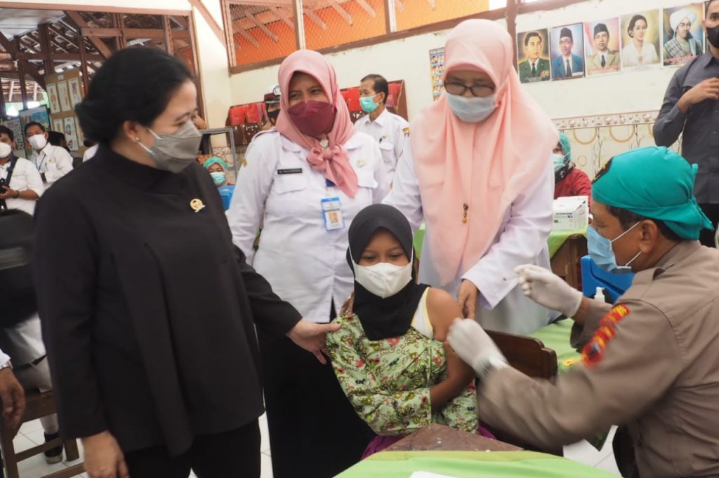 SDN 1 Sawahan Ngemplak Gelar Vaksinasi Kedua Bagi Siswa