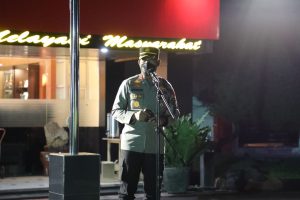 Kapolrestro Tangerang Kota Pimpin Apel Operasi Yustisi dan Patroli Pelanggar Prokes 5M