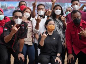 Datang ke Morotai, Puan Disambut Yel-yel ‘Puan Presiden’ Oleh Kader PDIP