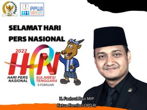 HPN tahun 2022, Senator Fachrul Razi : Pers adalah Mitra Strategis untuk Menyebarkan Informasi Positif di Era Digitalisasi