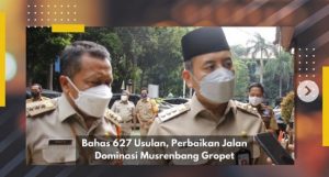 Membahas 627 Usulan, Perbaikan Jalan Dominasi Musrenbang Gropet