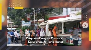 Program Pangan Murah di Kelurahan Jakarta Barat