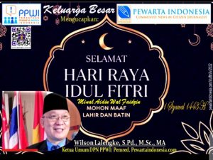 Mengharukan, Wilson Lalengke Sampaikan Selamat Hari Raya Idul Fitri dari Penjara