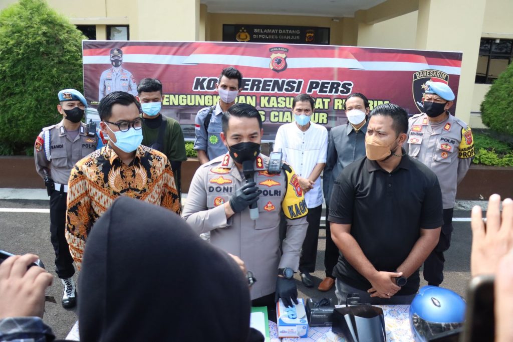 Polisi Amankan Dua Pemuda Viral Geber Motor Jelang Warga Sholat Ied