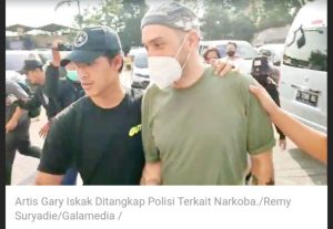 Gary Iskak Diciduk Polisi Terkait Kasus Narkoba