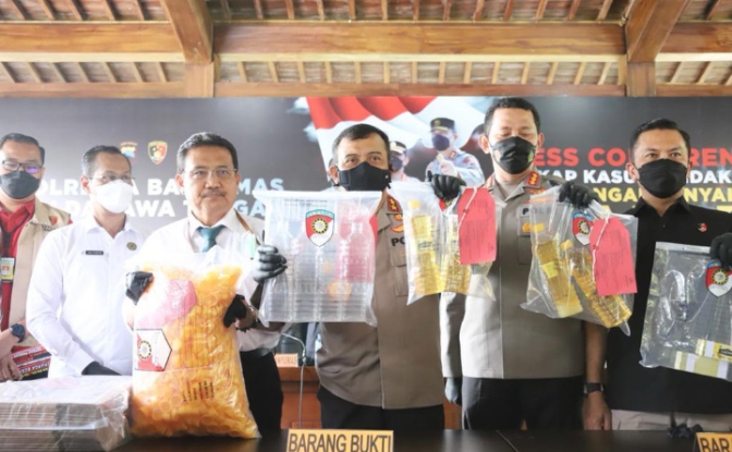 Polda Jateng Ungkap Minyak Goreng Kemasan Sebanyak 14 Ton Tanpa Ijin