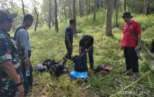 Polisi Amankan Tiga Orang Tak Dikenal yang Tinggal Ditengah Hutan Gunung Jampang