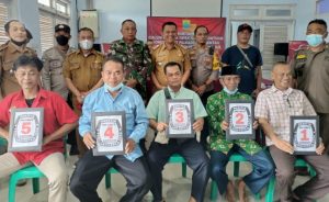 24 Calon Kades di Lima Desa di Naringgul Ikuti Penetapan Nomer Urut