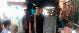 Warga Meninggal Dunia, Ketua RW 01 Terpilih Jembatan Lima Takziah ke Rumah Duka