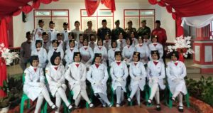 Paskibraka Tingkat Kecamatan Naringgul Resmi Dikukuhkan