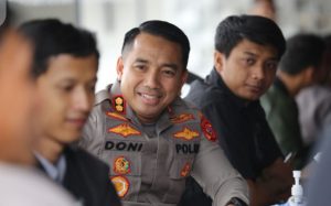 Jalin Silaturahmi, Kapolres Cianjur Tatap Muka dengan Puluhan Wartawan