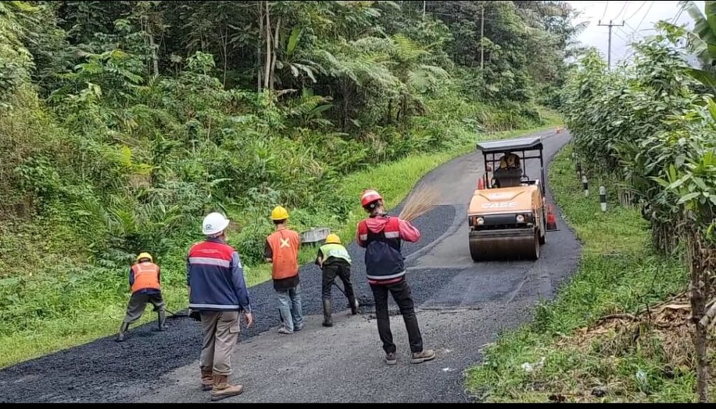 Kementerian PUPR PPK 2.5 Jabar Terus Genjot Perbaikan Jalan Nasional Naringgul-Cidaun