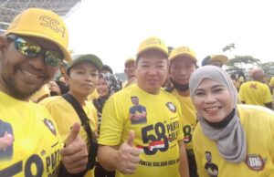 IKA BACETA Nitura Meriahkan HUT Golkar Kota Tangerang ke-58