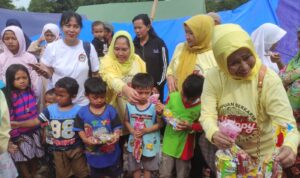 HWK Jabar Gelar Trauma Healing Bagi Anak Korban Gempa Cianjur, Deden Nasihin: Golkar Terdepan Dukung Rehabilitasi Pasca Gempa