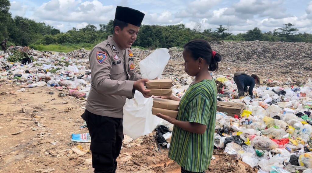 Sosok Polisi Inspiratif, Briptu Rahmad Dikenal Berjiwa Sosial