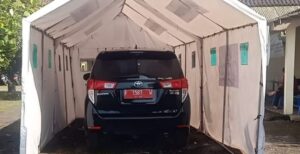 Viral, Tenda Pengungsi Dijadikan Parkir, Ini Penjelasan Kepala Bapelitbangda Kabupaten Cianjur