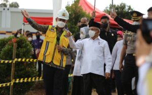 Polres Cianjur Amankan Rangkaian Kunjungan Wakil Presiden di Kabupaten Cianjur