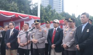 Kapolda Metro Jaya Pimpin Upacara Peringatan HUT SATPAM ke 42