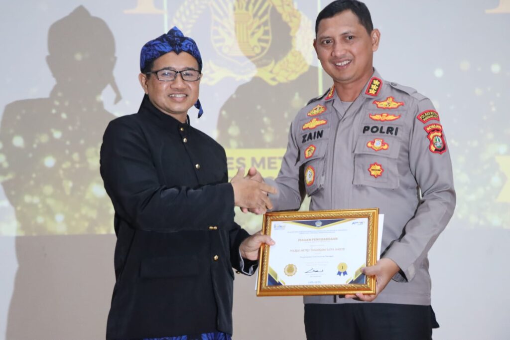 Polres Metro Tangerang Kota Sabet Dua Penghargaan dari KPPN Tangerang